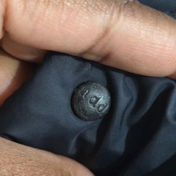 ADD Puffer Jacket Funnel Neck Black Goose Down Short Padded Puffy Winter Coat 8 - Picture 9 of 16